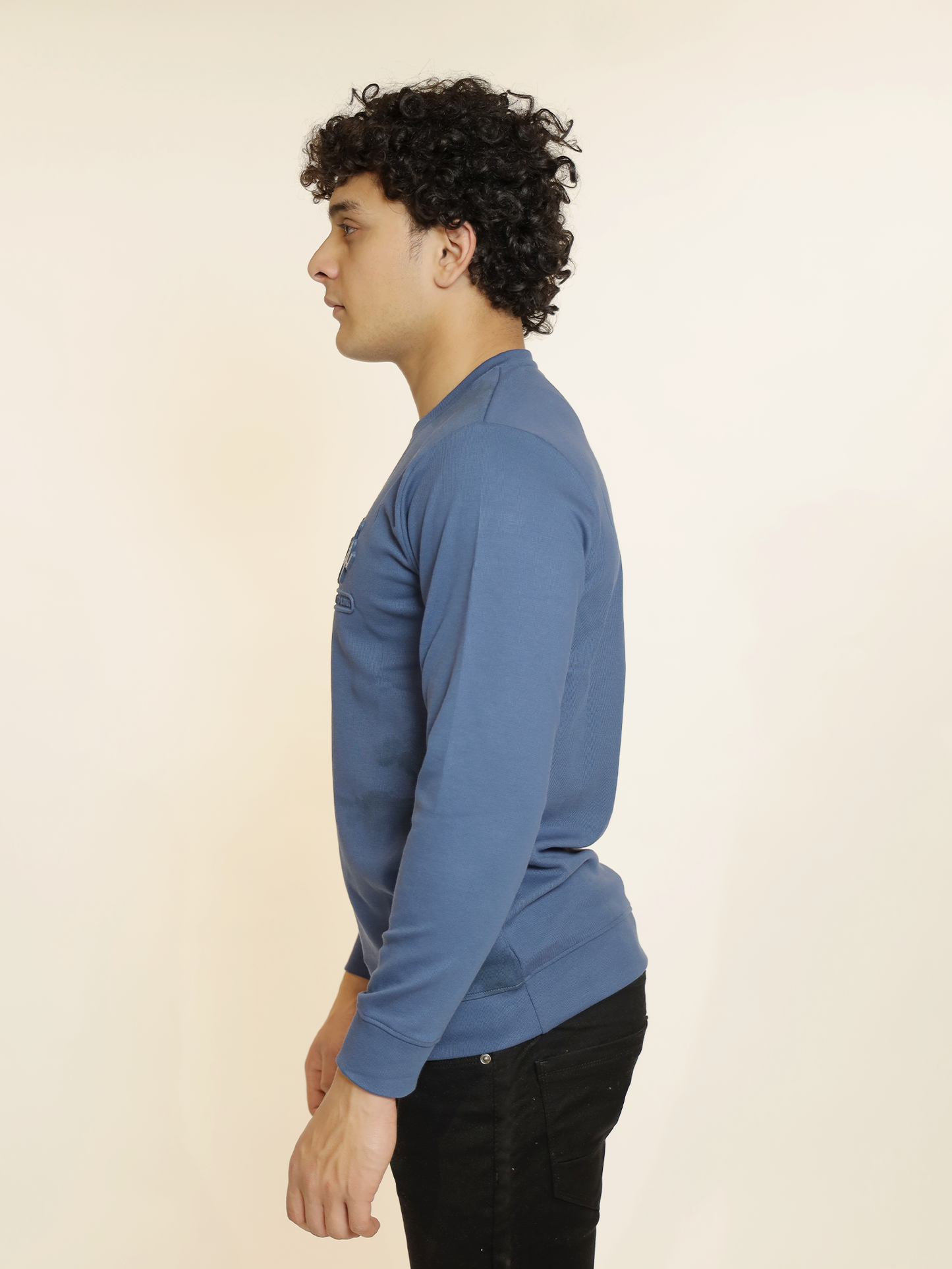 Ocean Haze Textured T-shirt