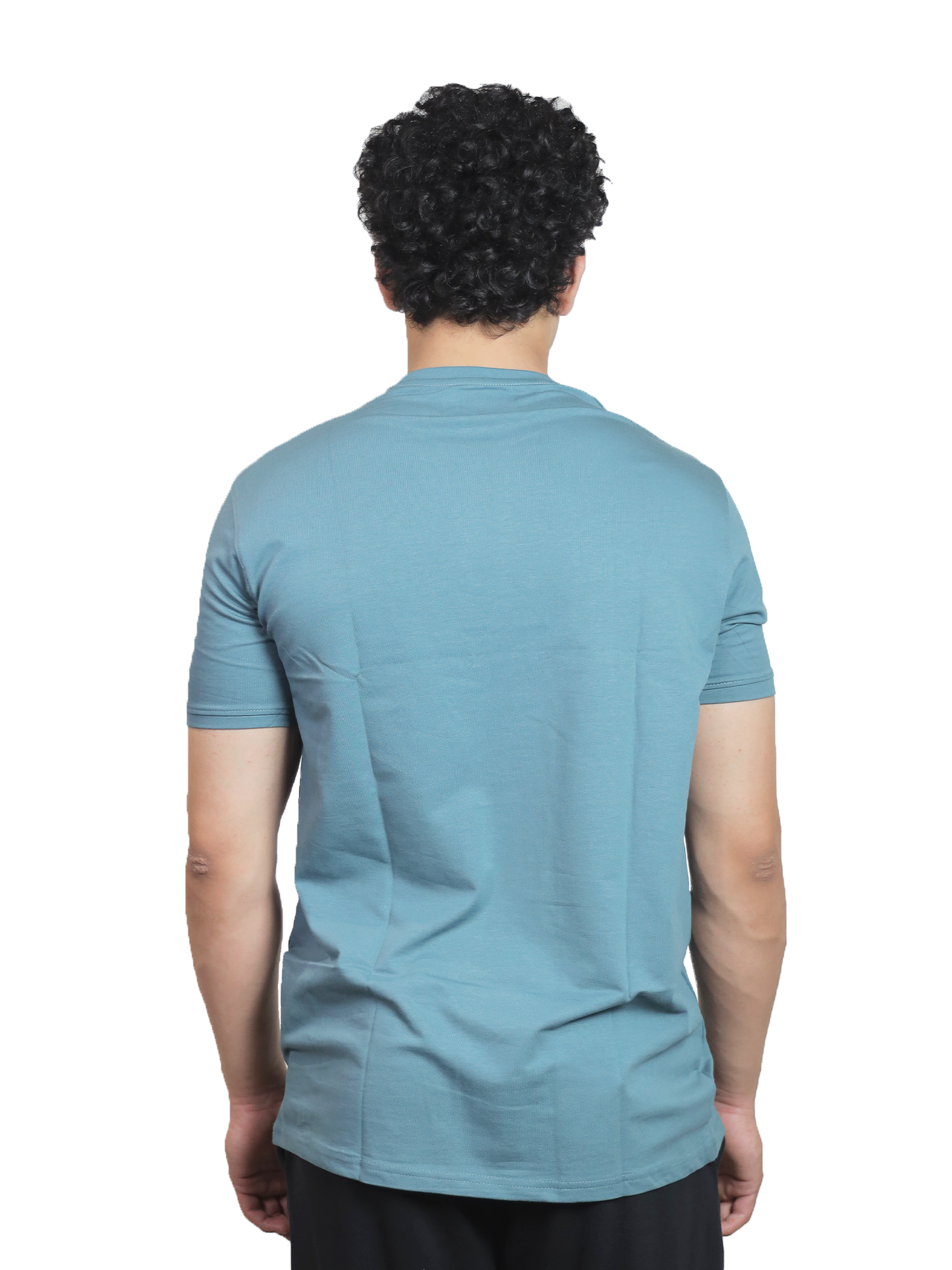 Turquoise Best Way Illustrated Graphic Tee