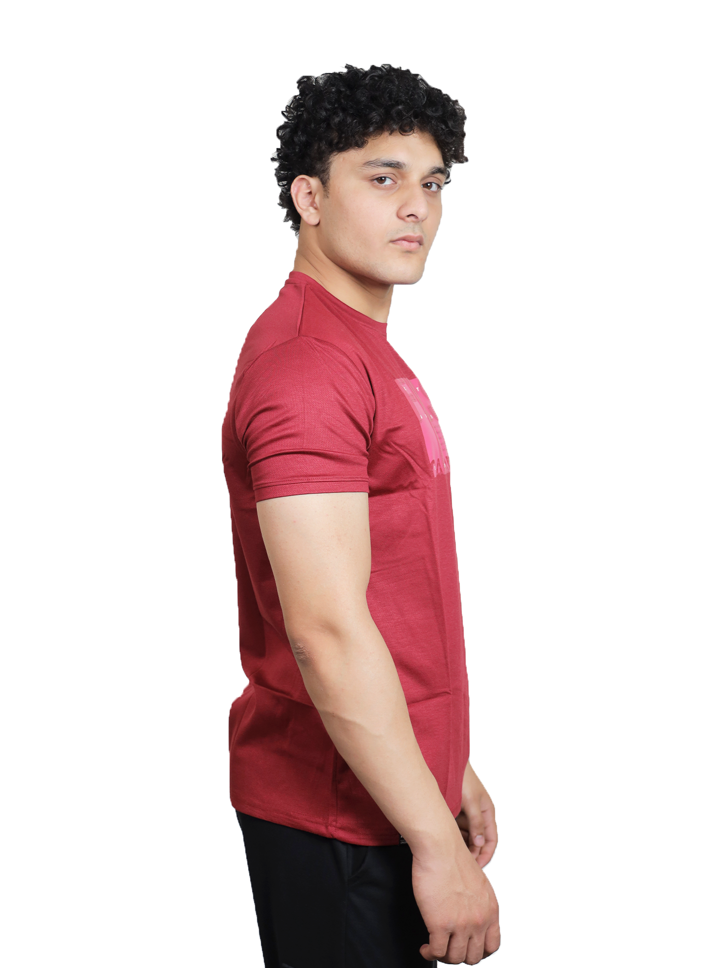 Crimson Political Statement Graphic Tee