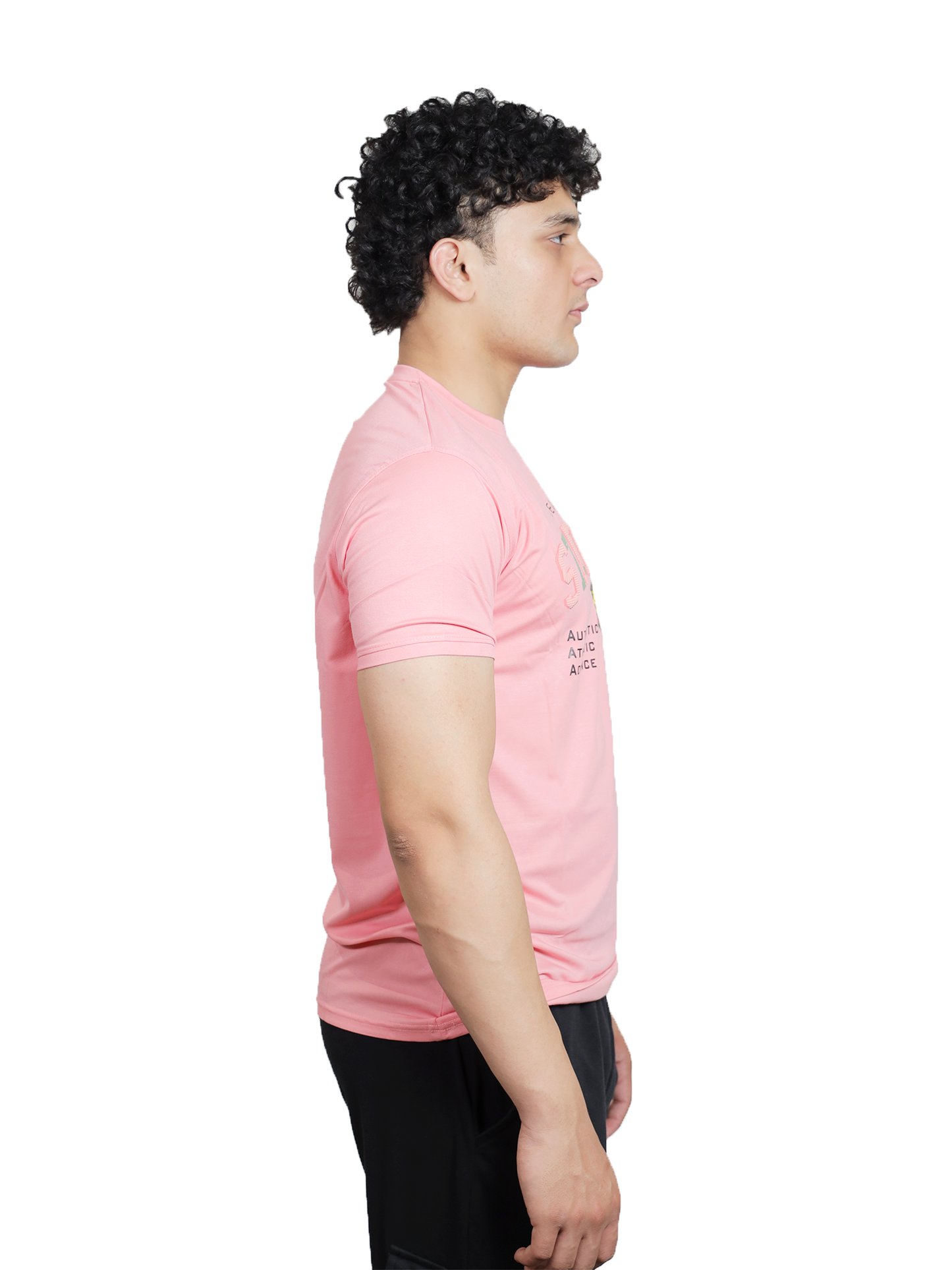 Blush Pink Varsity Heritage Emblem Graphic Tee