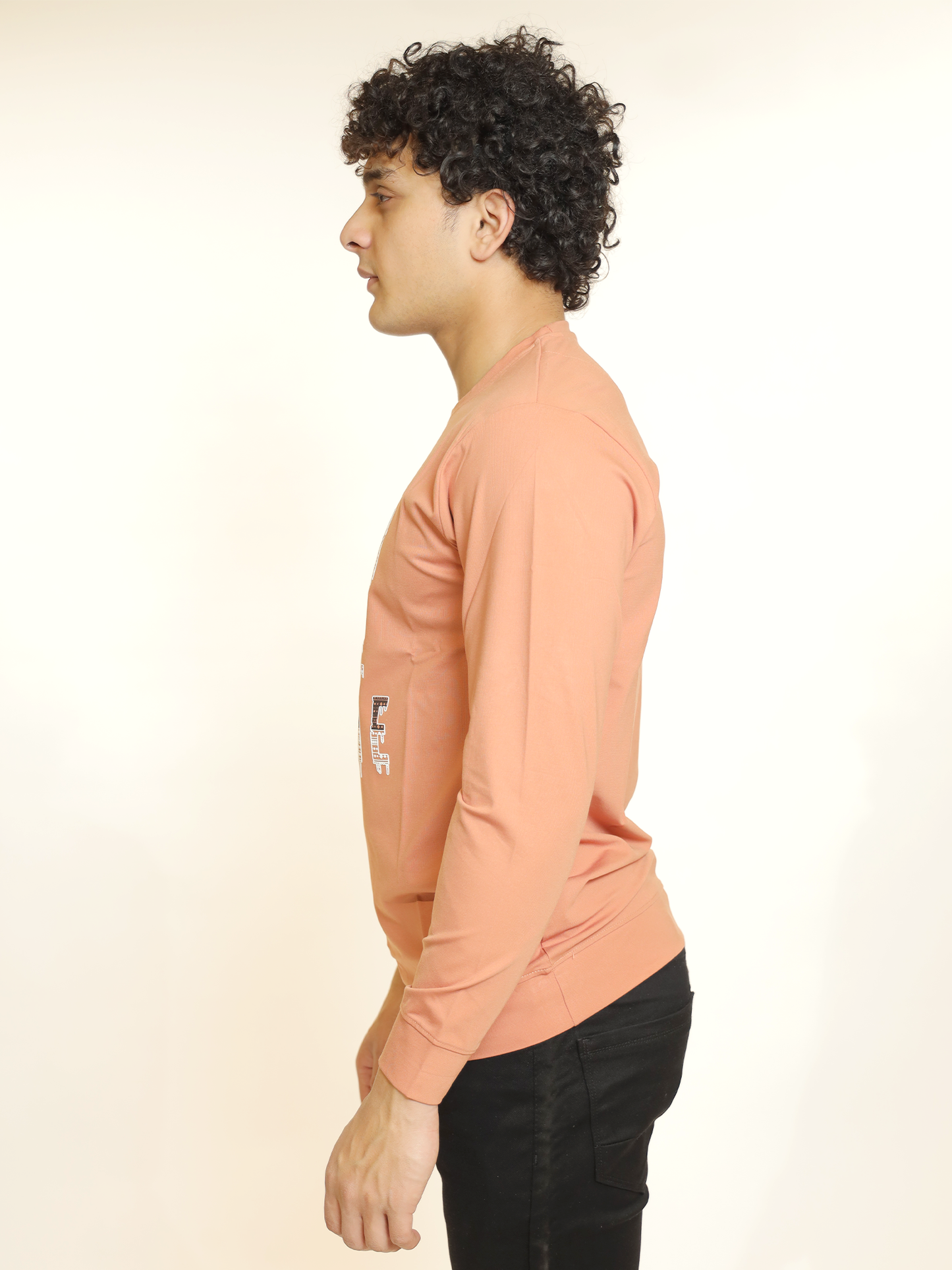 Peach Toned Graphic T-shirt