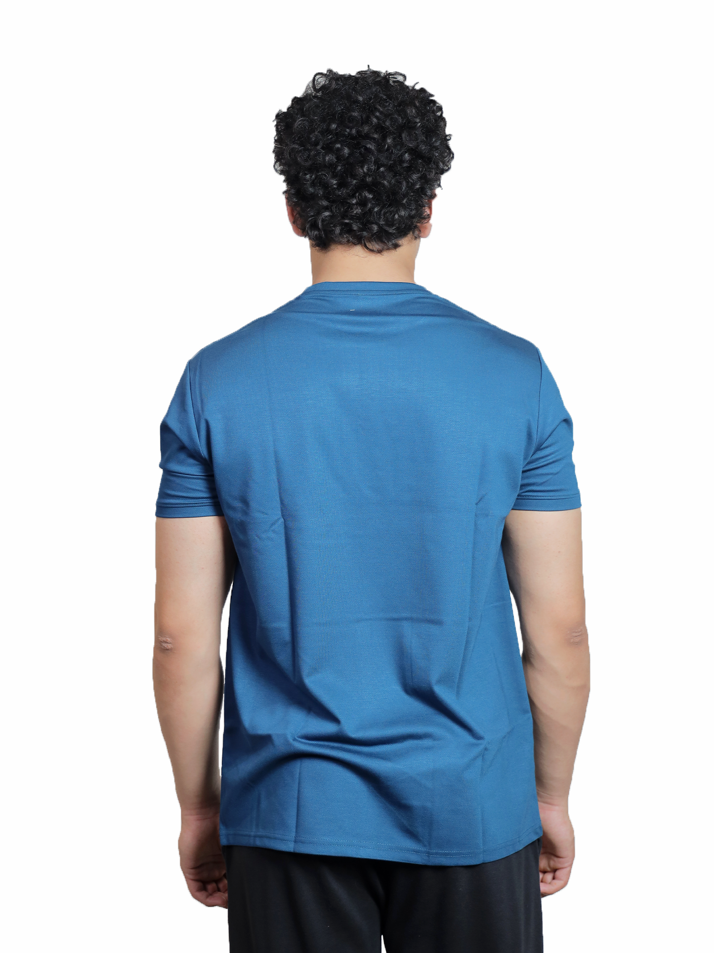Ocean Blue Typography Warning Graphic Tee