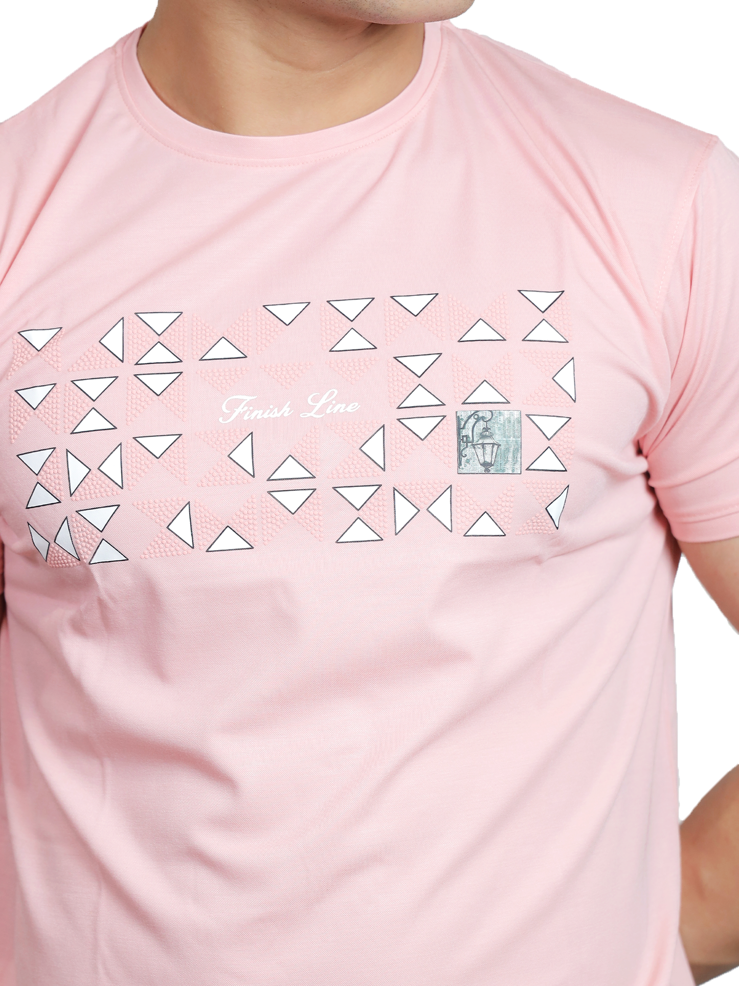 Rose Triangle Array Graphic Tee