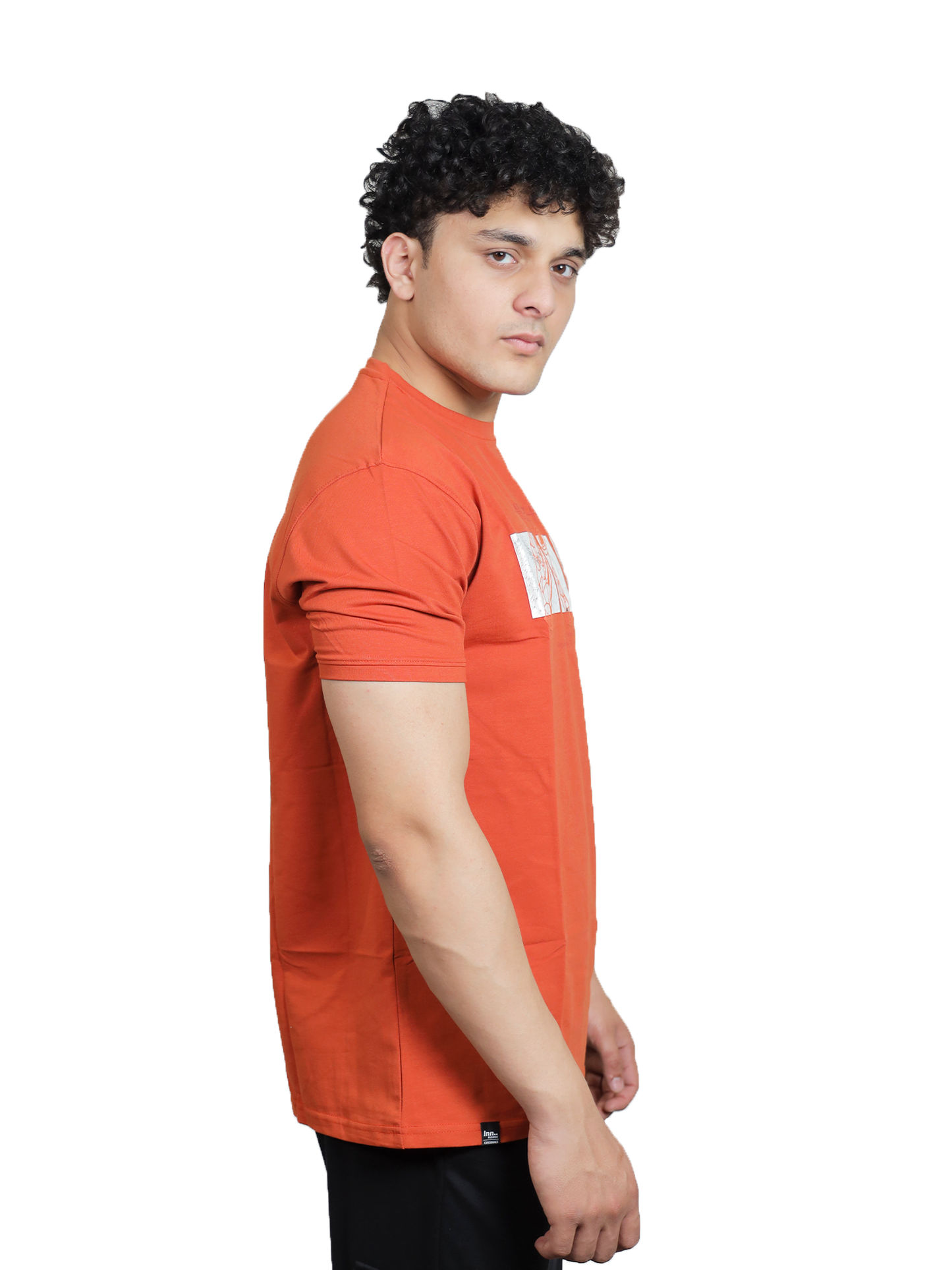 Rust Manual Motion Panel Graphic Tee