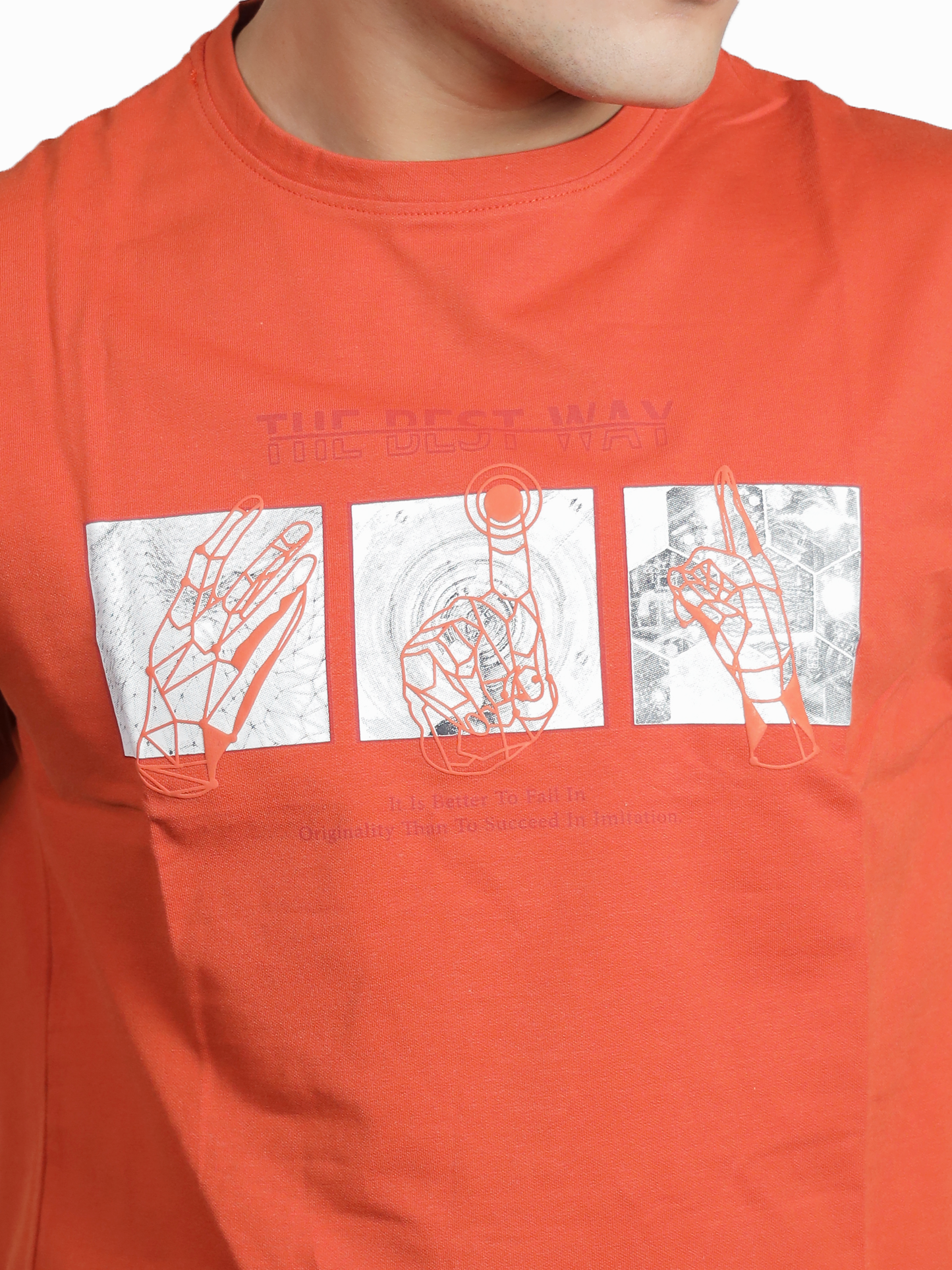 Rust Manual Motion Panel Graphic Tee