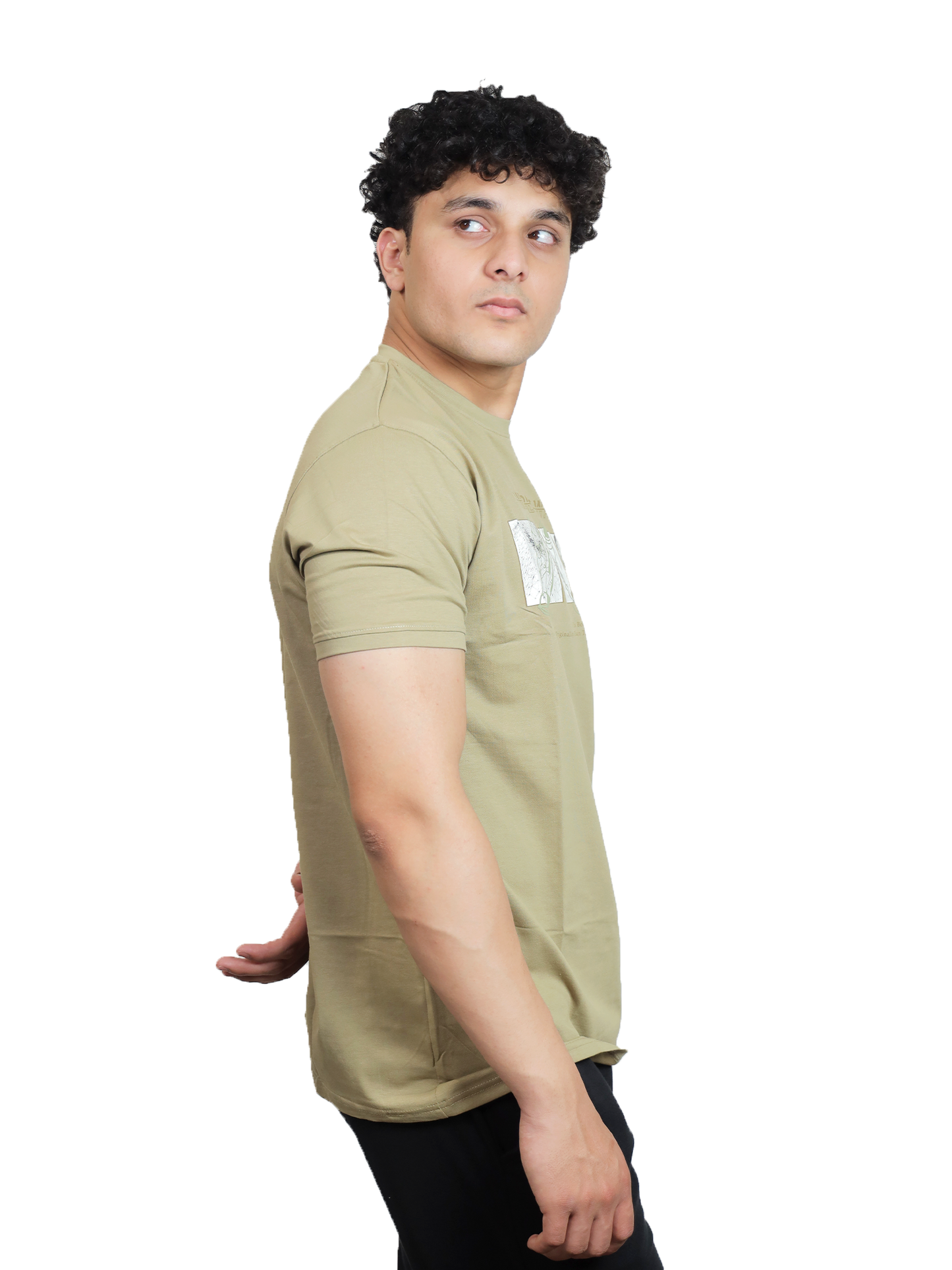 Olive Tactical Blueprint Graphic Tee
