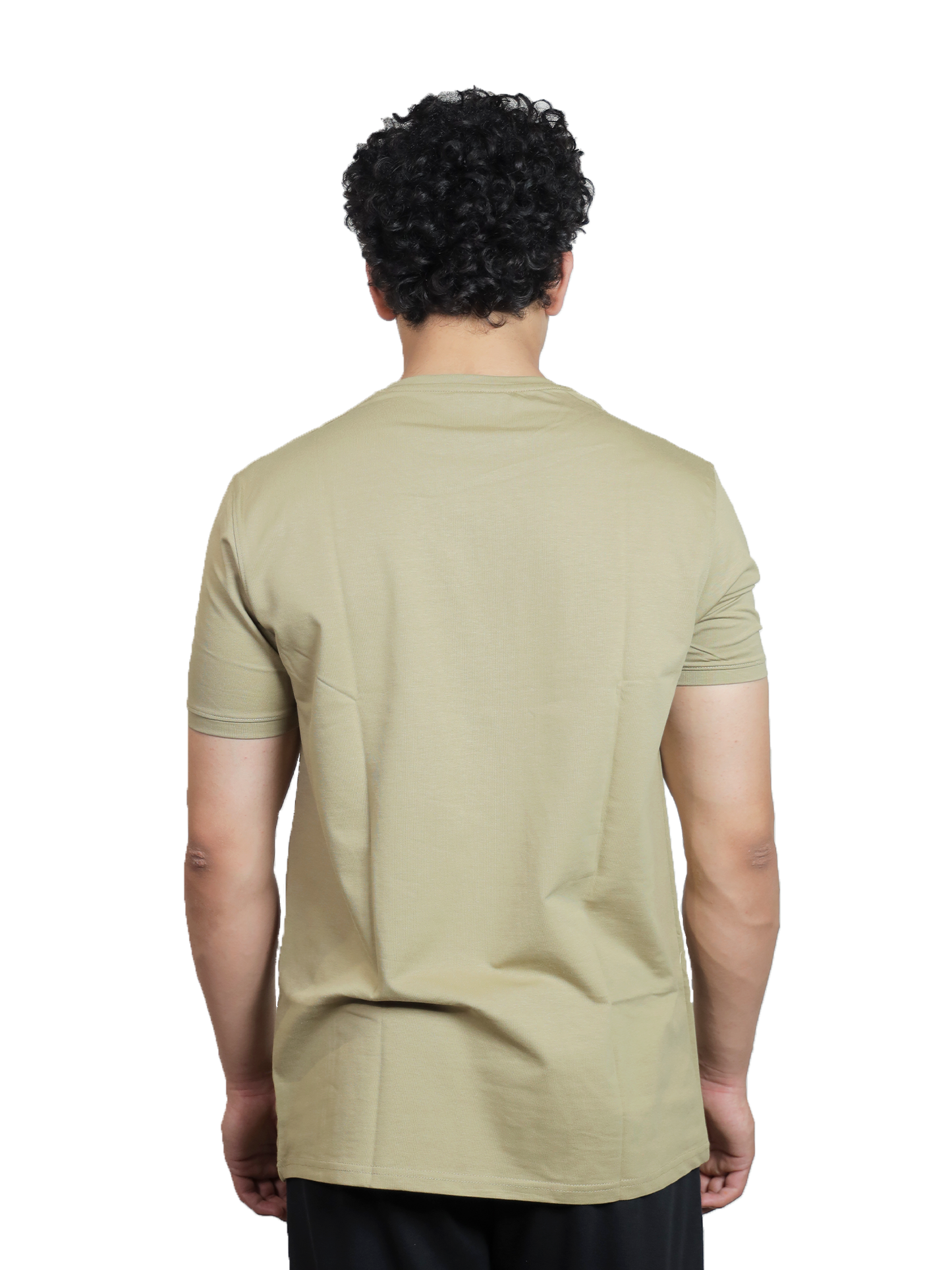 Khaki Self-Affirmation Outlined Graphic Tee