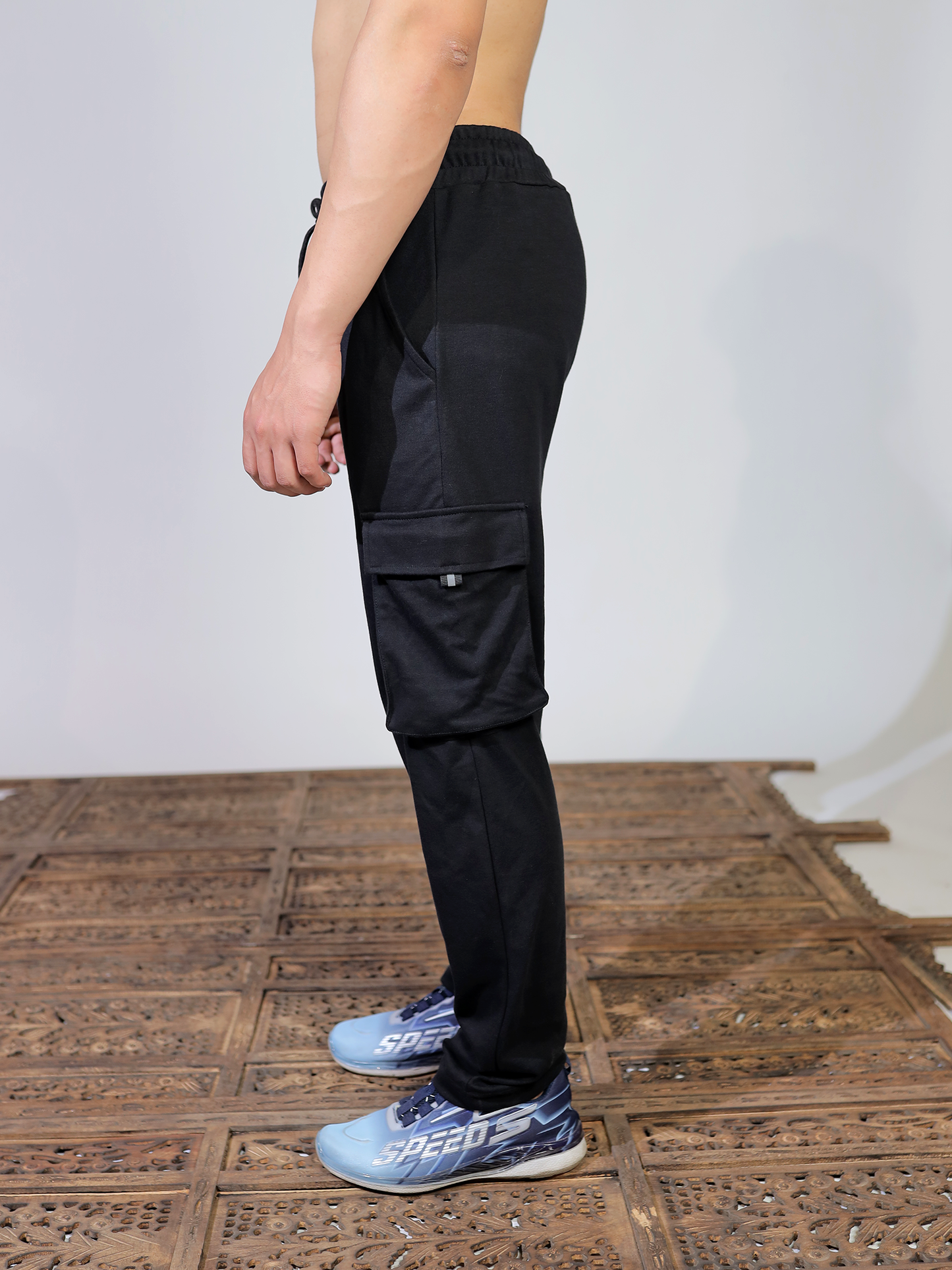 Black Premium Track Pants