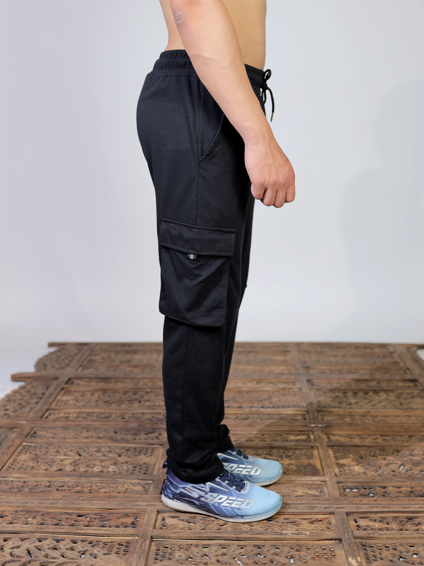 Black Premium Track Pants
