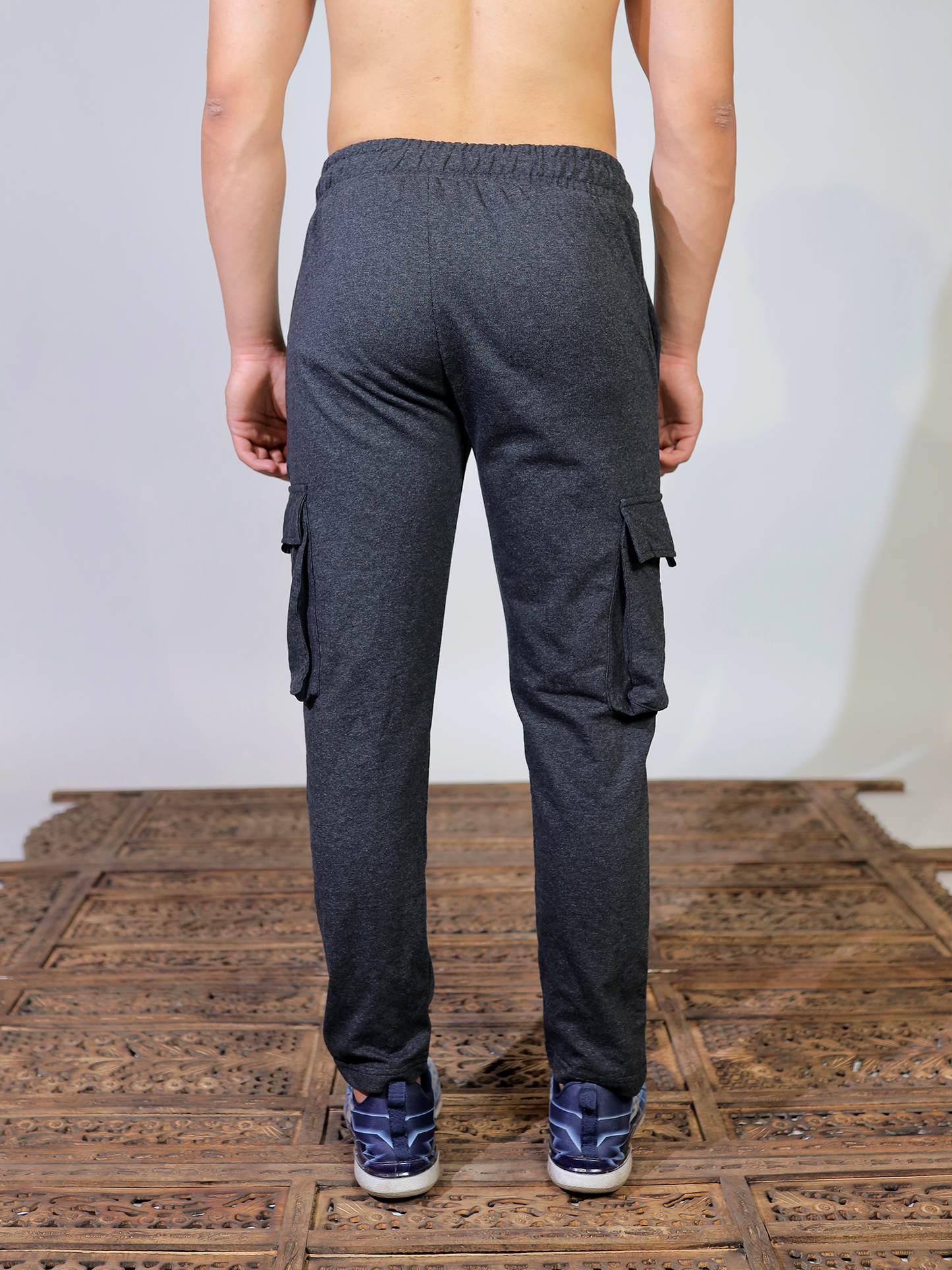 Grey Premium Track Pants