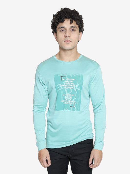 Aqua Digital Code T-shirt