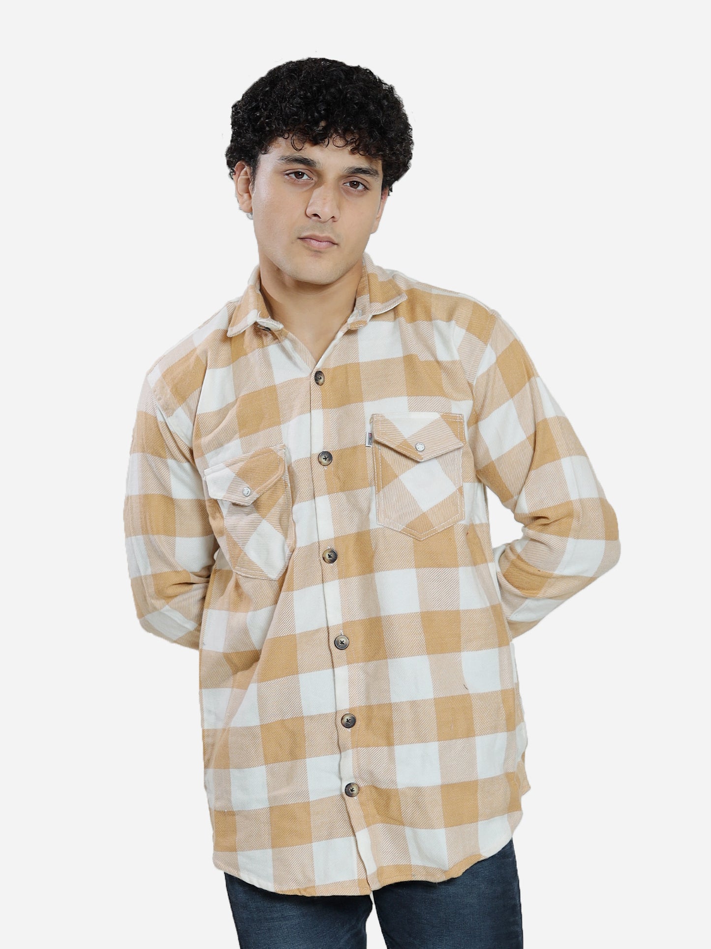 Vintage Wheat Check Shirt