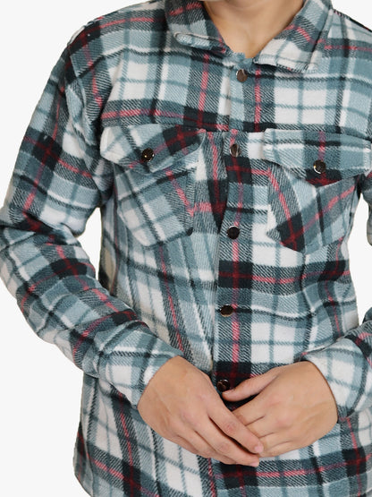 Stone Harbor Plaid Shacket