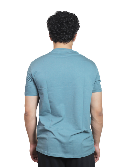 Turquoise Best Way Illustrated Graphic Tee