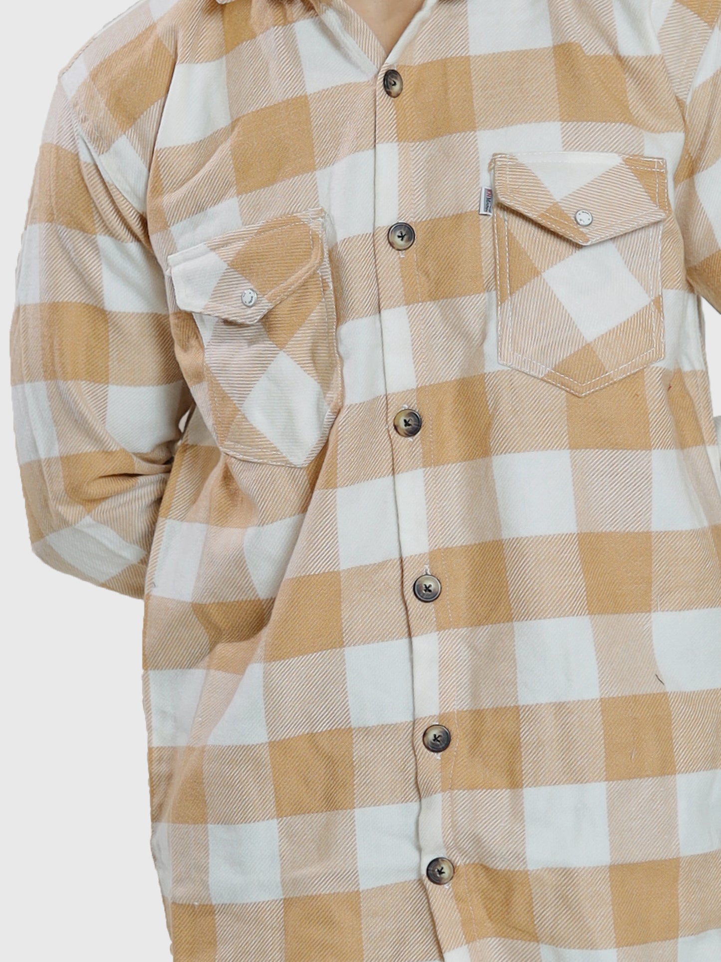 Vintage Wheat Check Shirt