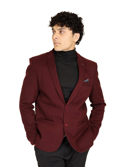 Royal Burgundy Blazer