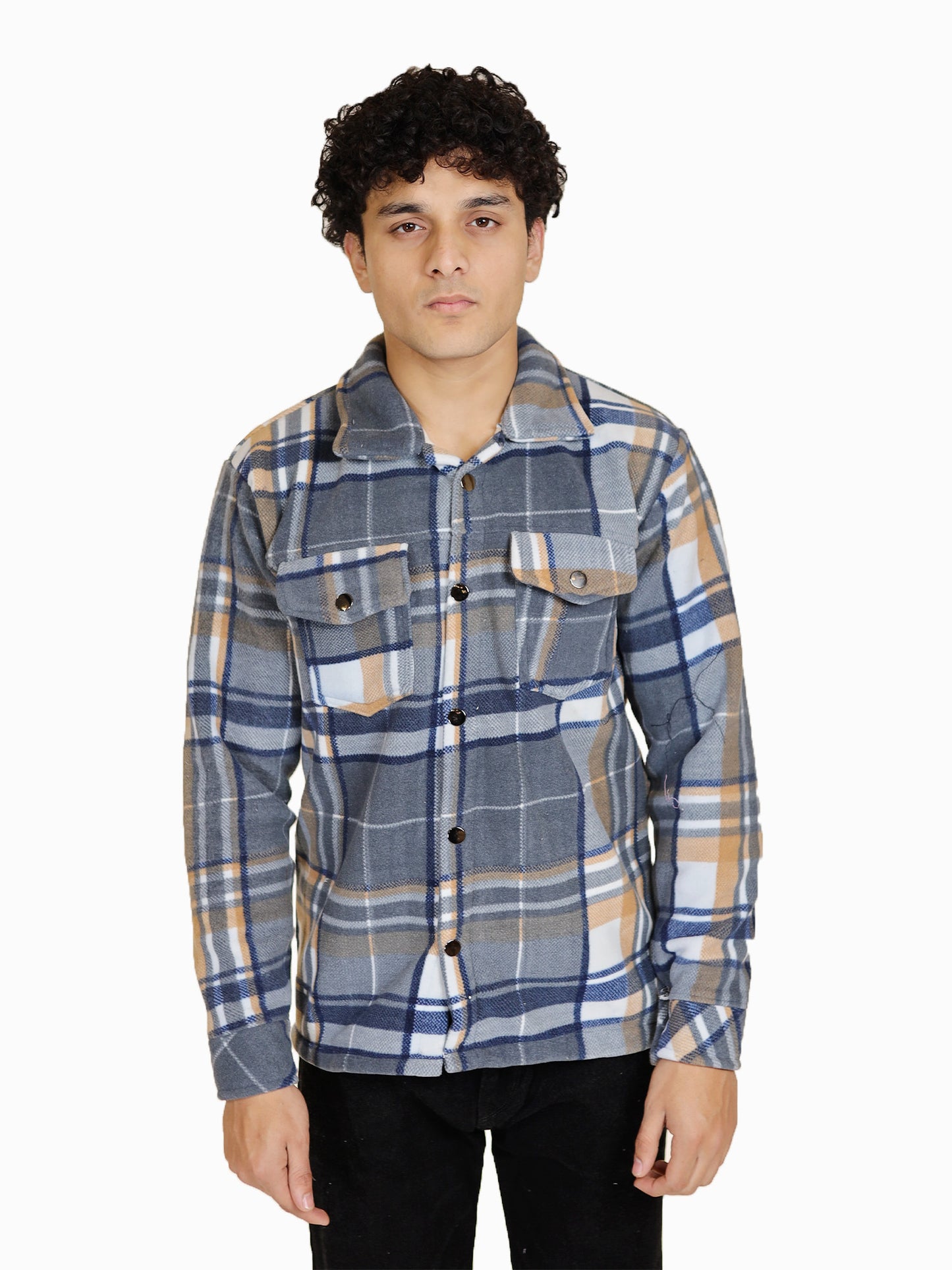 Sky Nomad Plaid Shacket