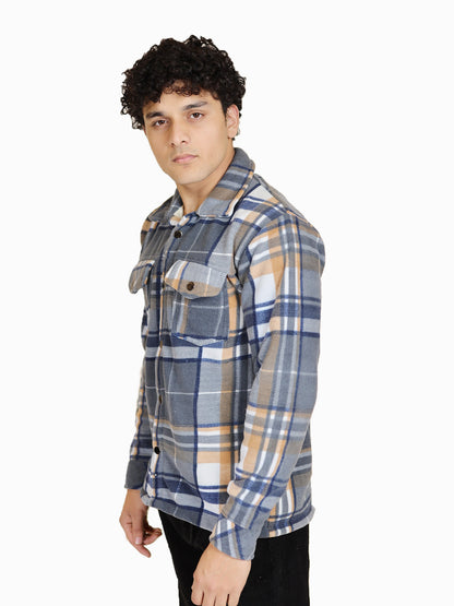 Sky Nomad Plaid Shacket