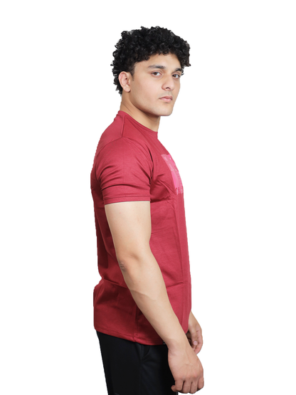 Crimson Political Statement Graphic Tee
