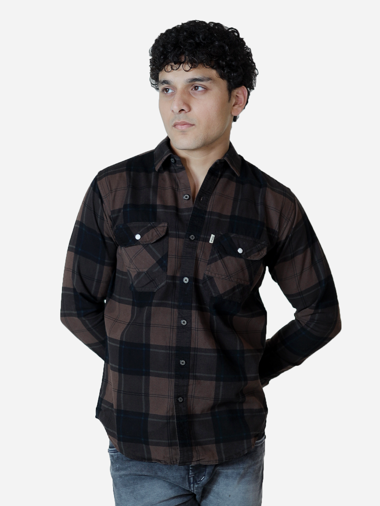 Smokey Tartan Comfort Shirt