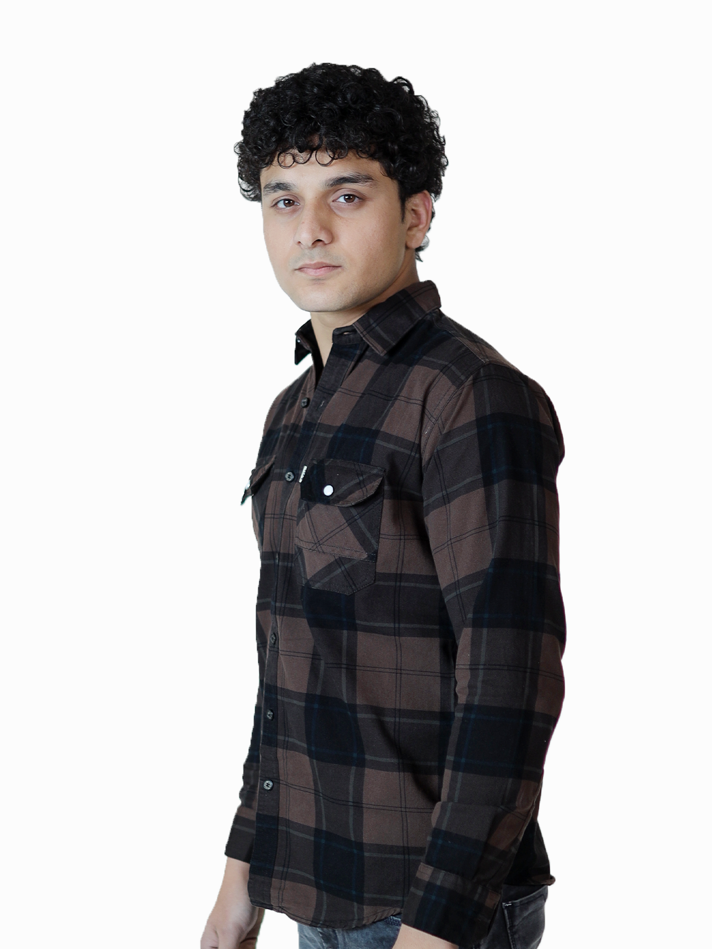 Smokey Tartan Comfort Shirt