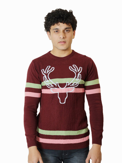 Nordic Frost Prancer Sweater