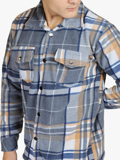 Sky Nomad Plaid Shacket