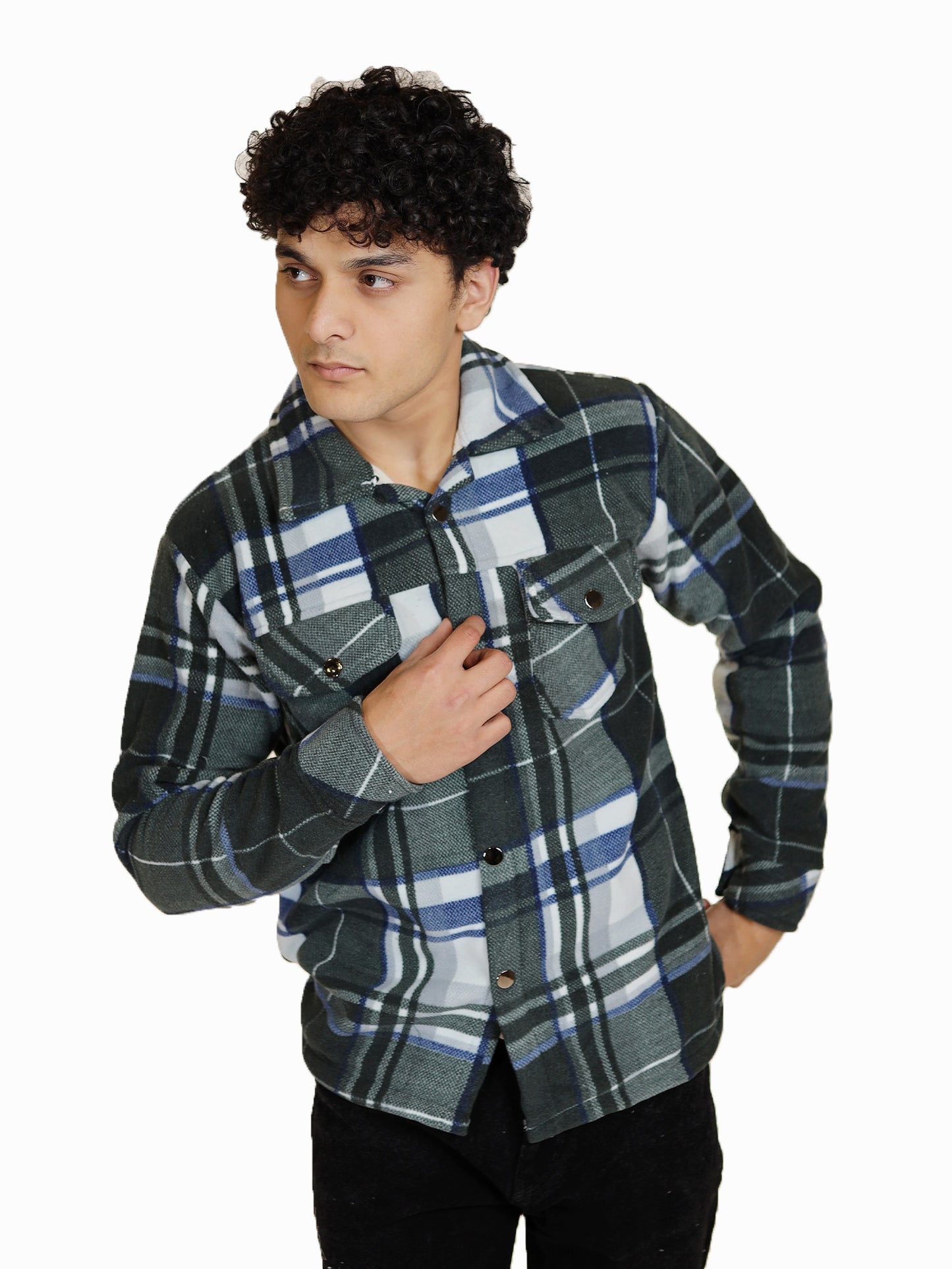 Granite Vista Plaid Shacket