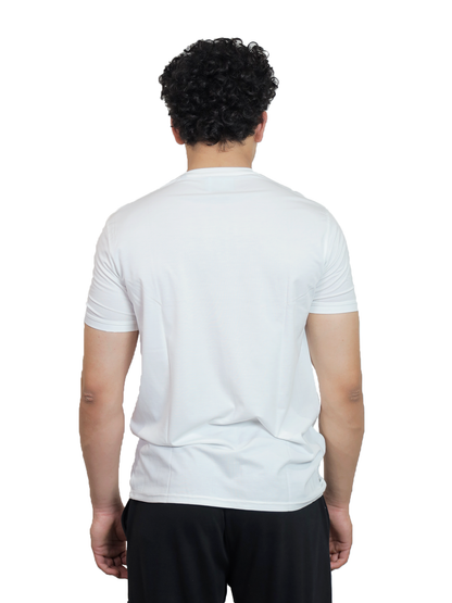 Pure White New Haven Collegiate Badge Graphic Tee