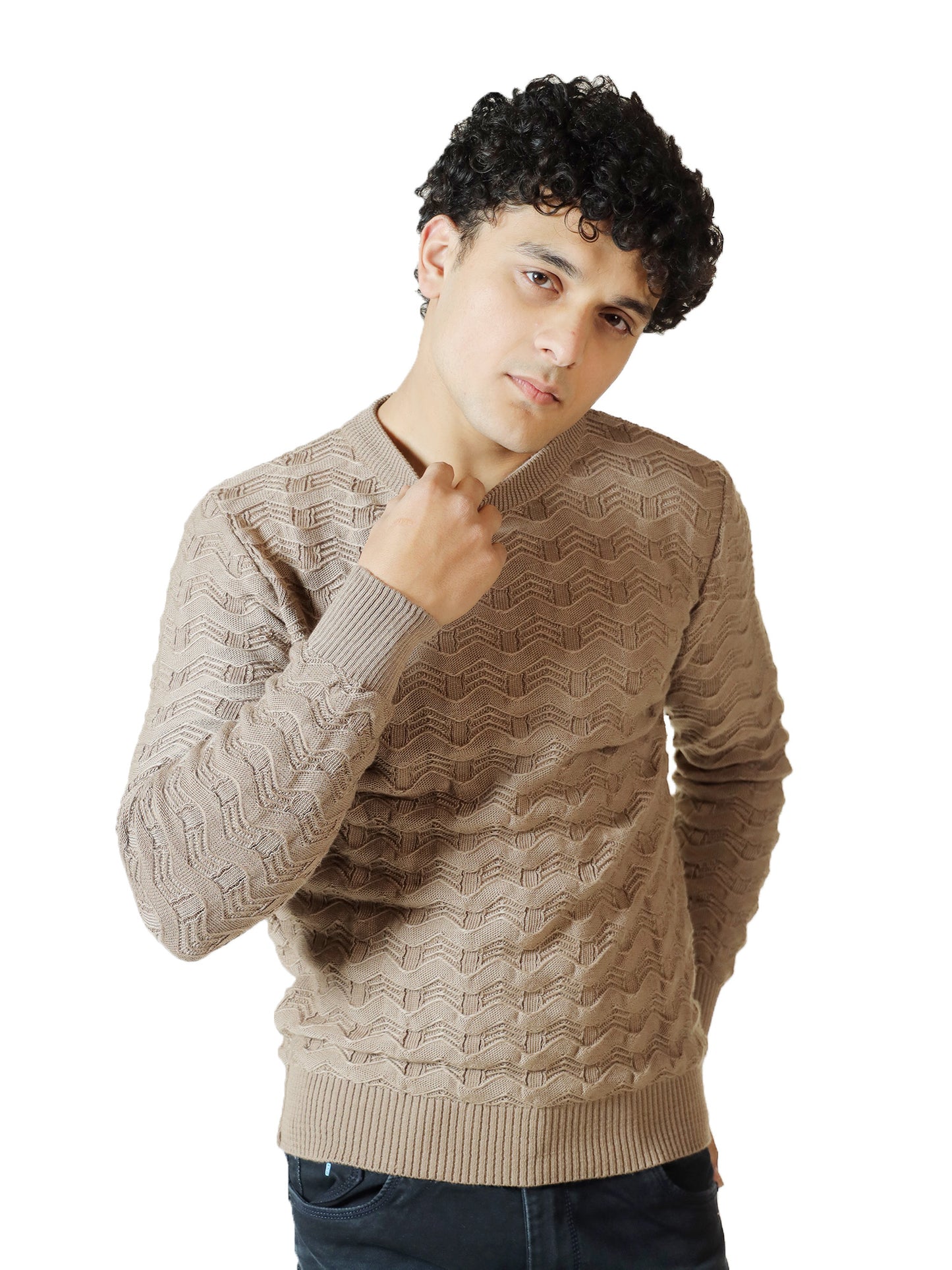 Sand Dune Zigzag Sweater