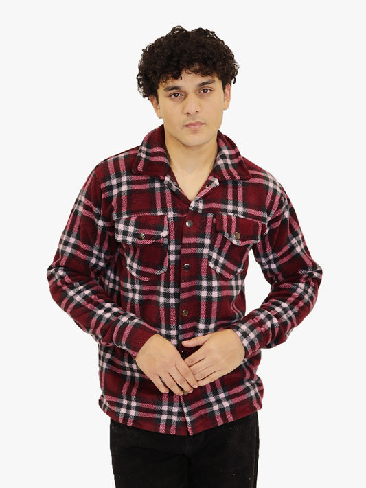 Cardinal Peak Plaid Shacket