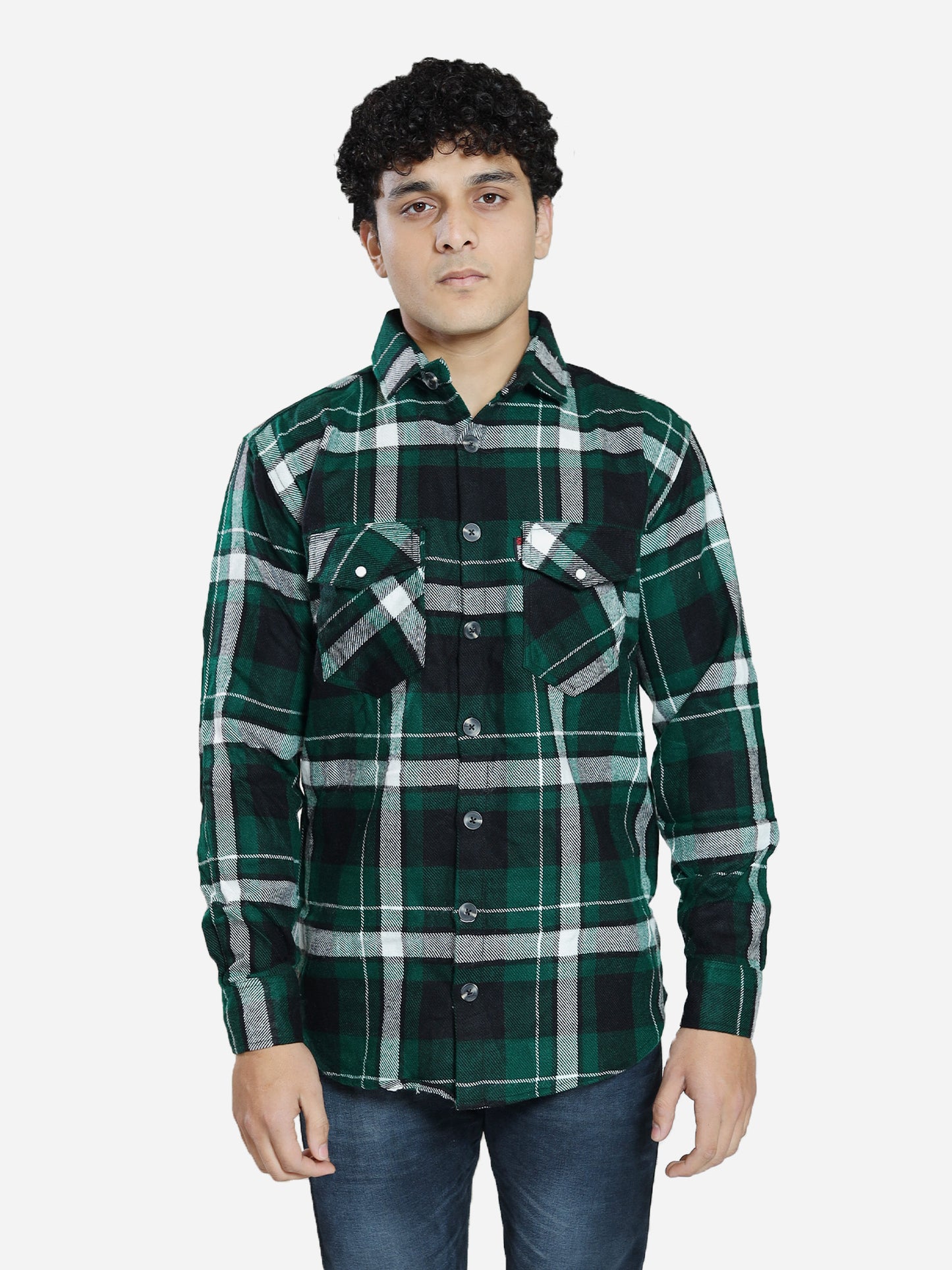 Pine Forest Plaid Shirt