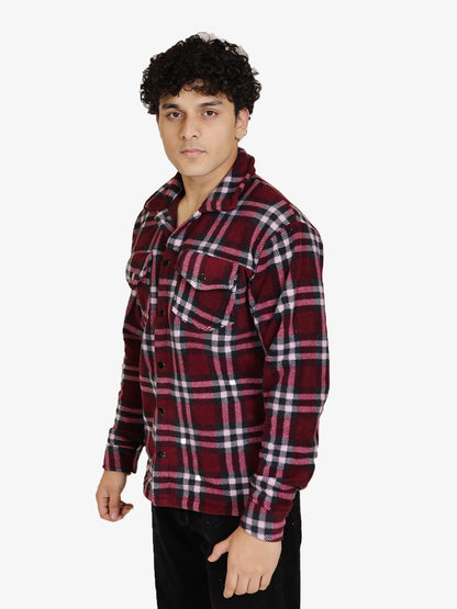 Cardinal Peak Plaid Shacket