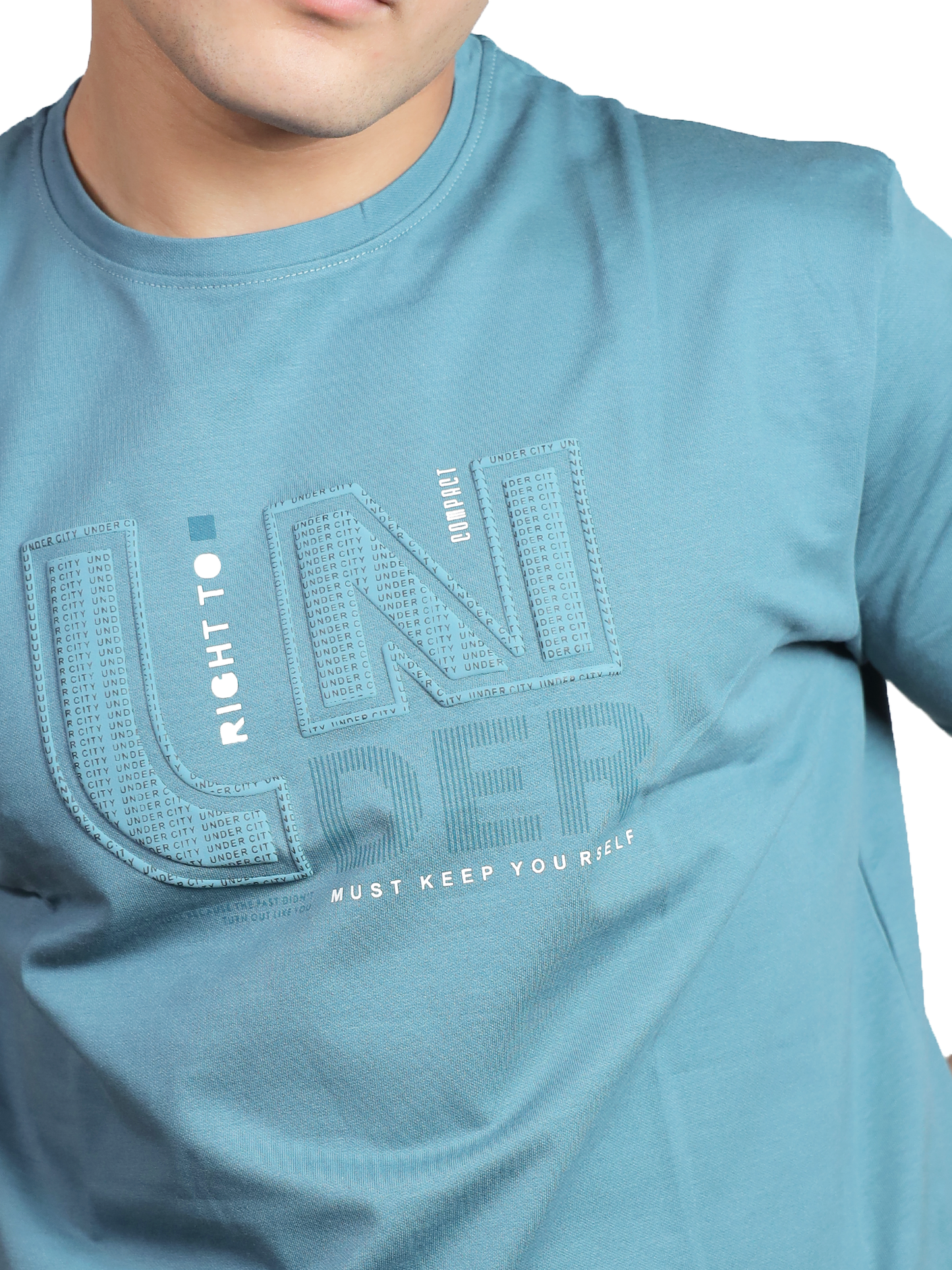 Teal Priority Statement Graphic Tee