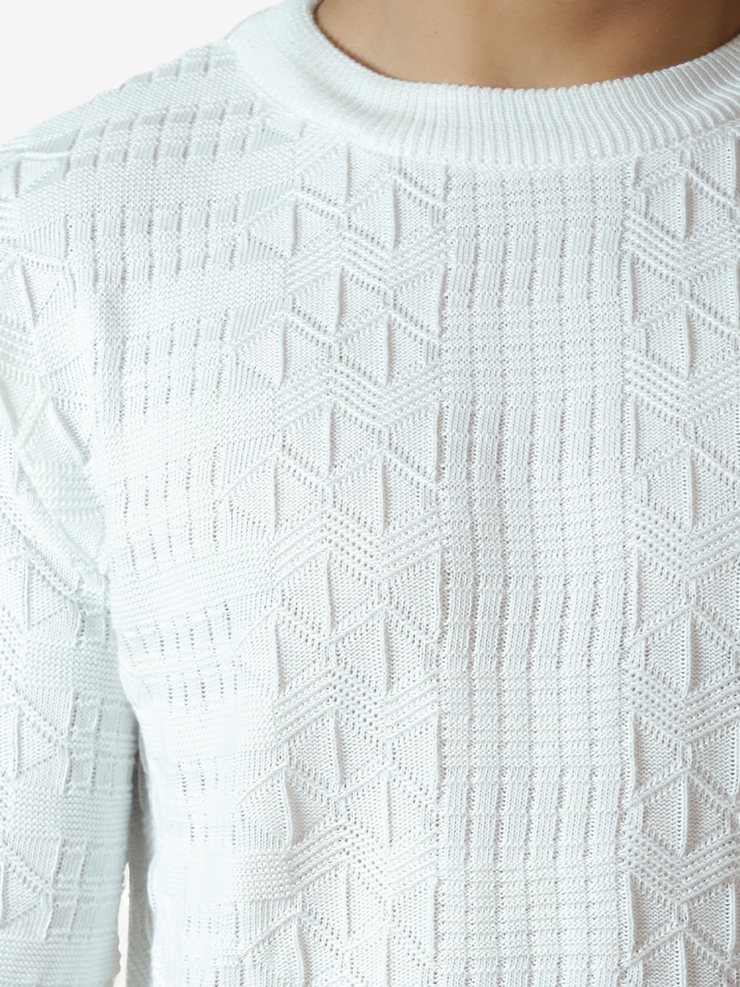 Winter Pearl Knit Sweater