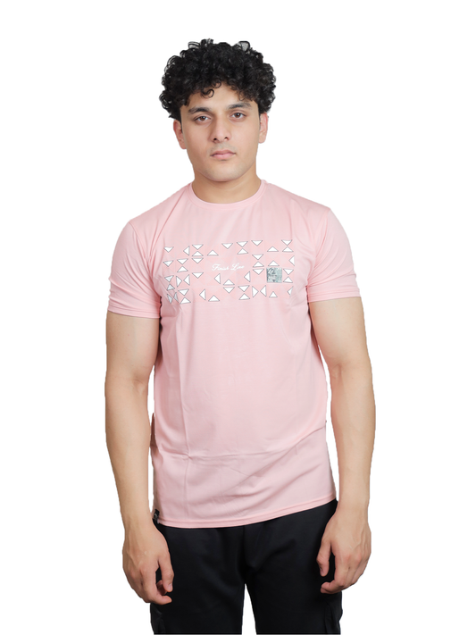 Rose Triangle Array Graphic Tee