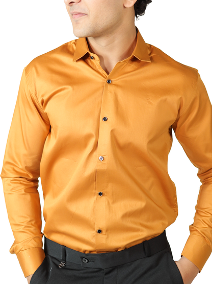 Sunset Gold Formal Shirt