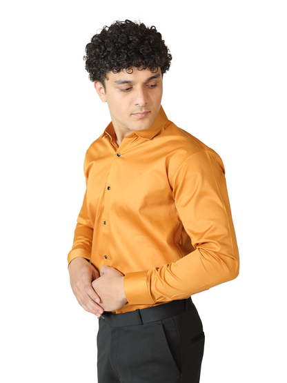 Sunset Gold Formal Shirt