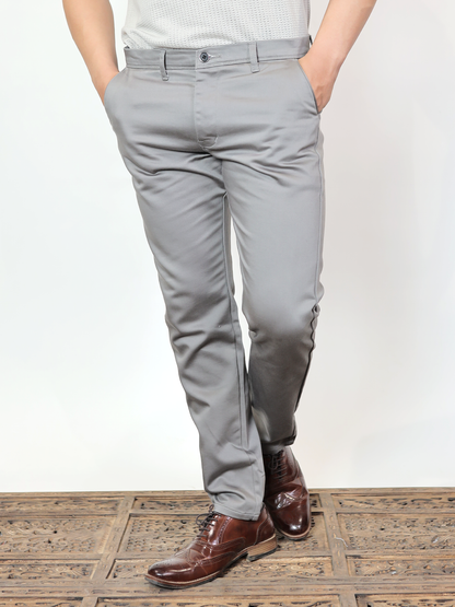 Slate Horizon Slim-Fit Stretch Chino Pants