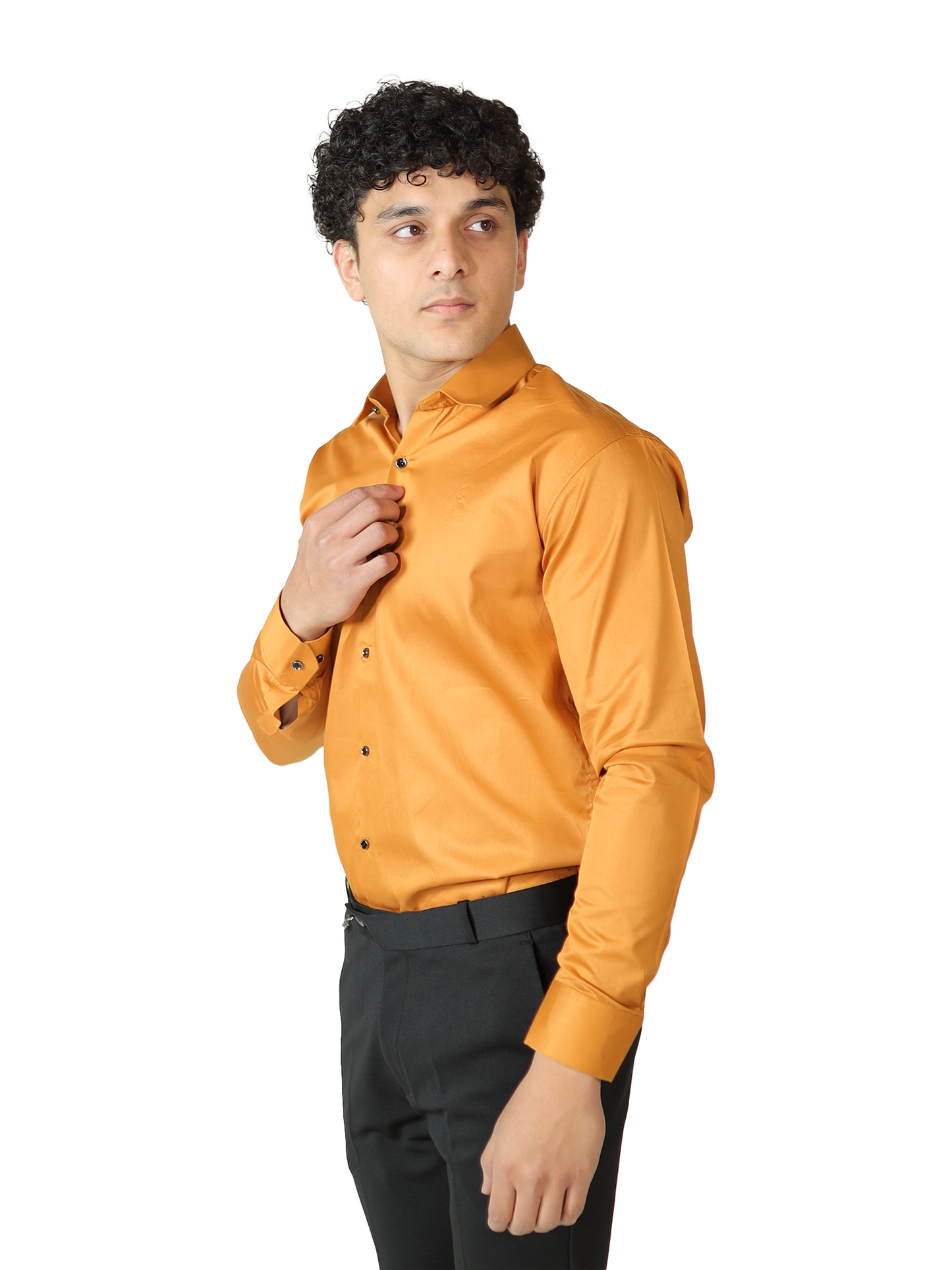 Sunset Gold Formal Shirt