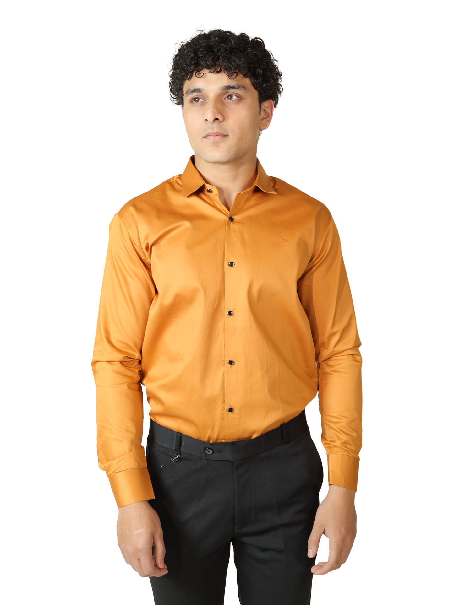 Sunset Gold Formal Shirt