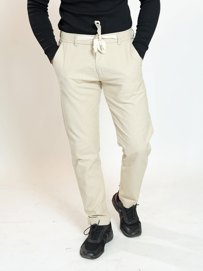 Vanilla Dune Casual Trousers