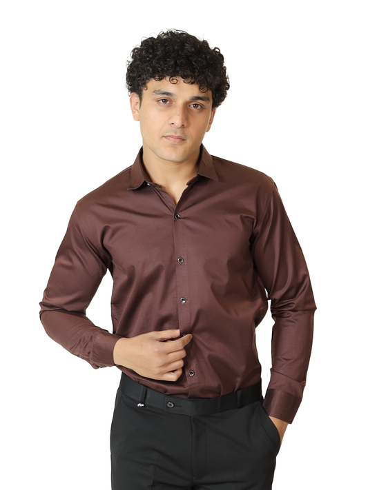 Coffee Bean Formal Shirt