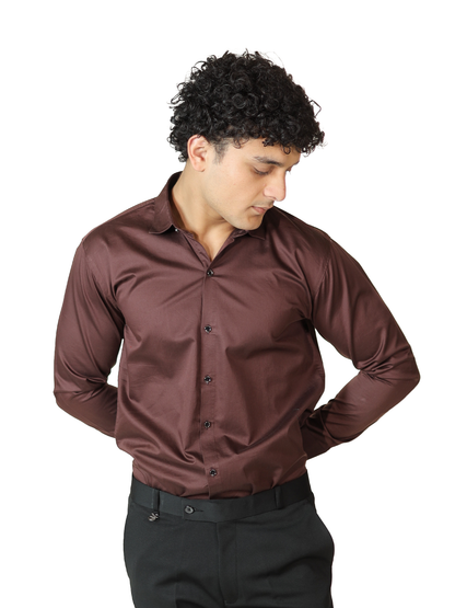 Coffee Bean Formal Shirt