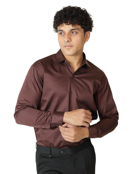 Coffee Bean Formal Shirt