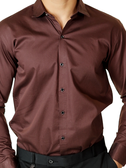 Coffee Bean Formal Shirt