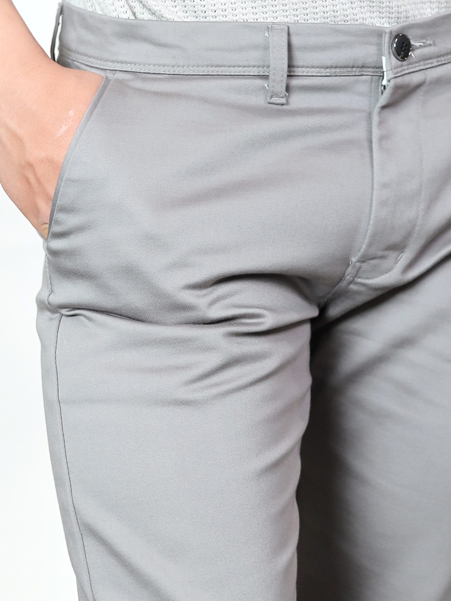 Slate Horizon Slim-Fit Stretch Chino Pants