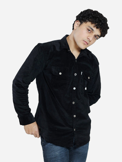 Shadow Dark Cotton Shirt