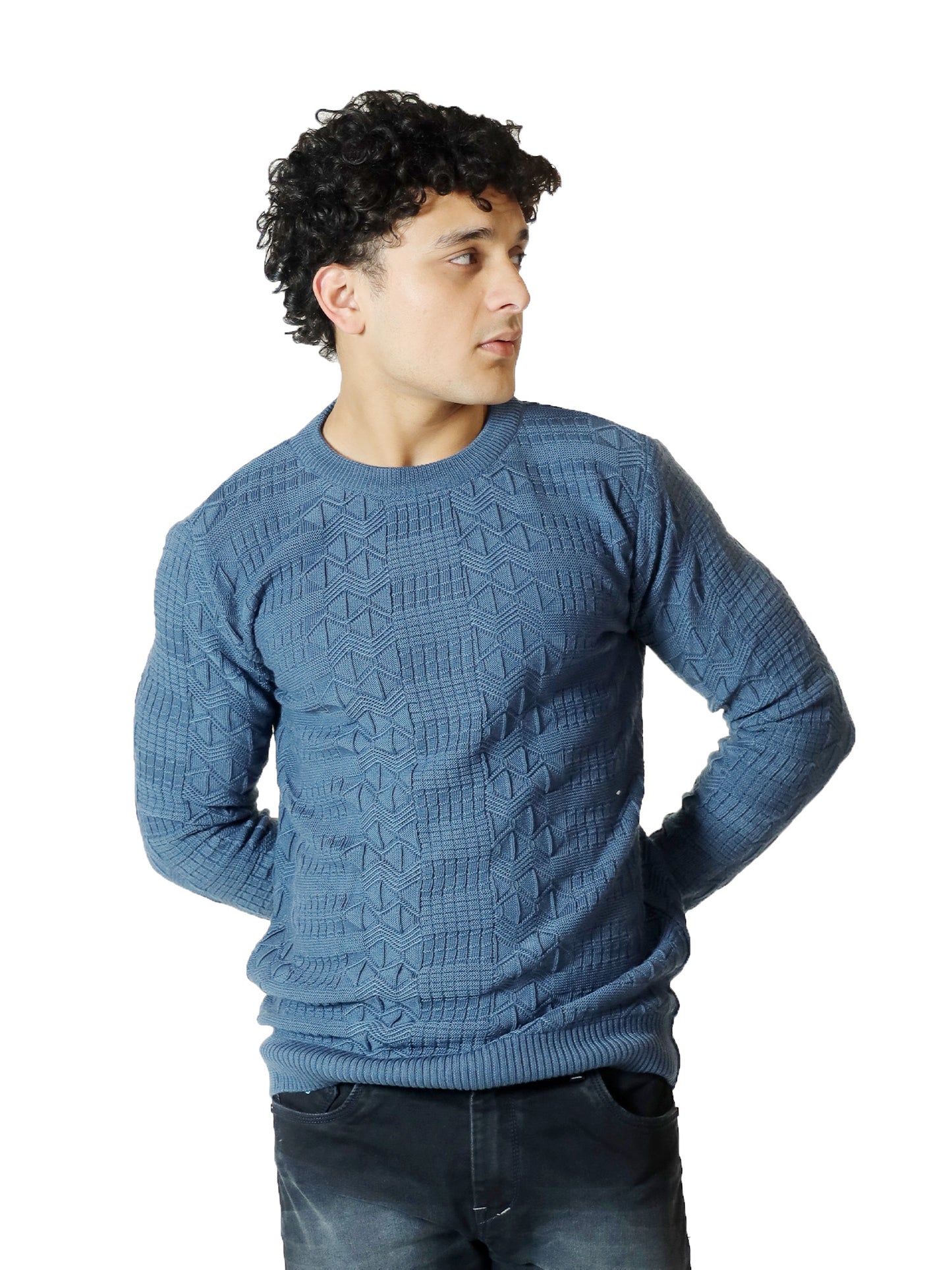 Arctic Mosaic Path Sweater