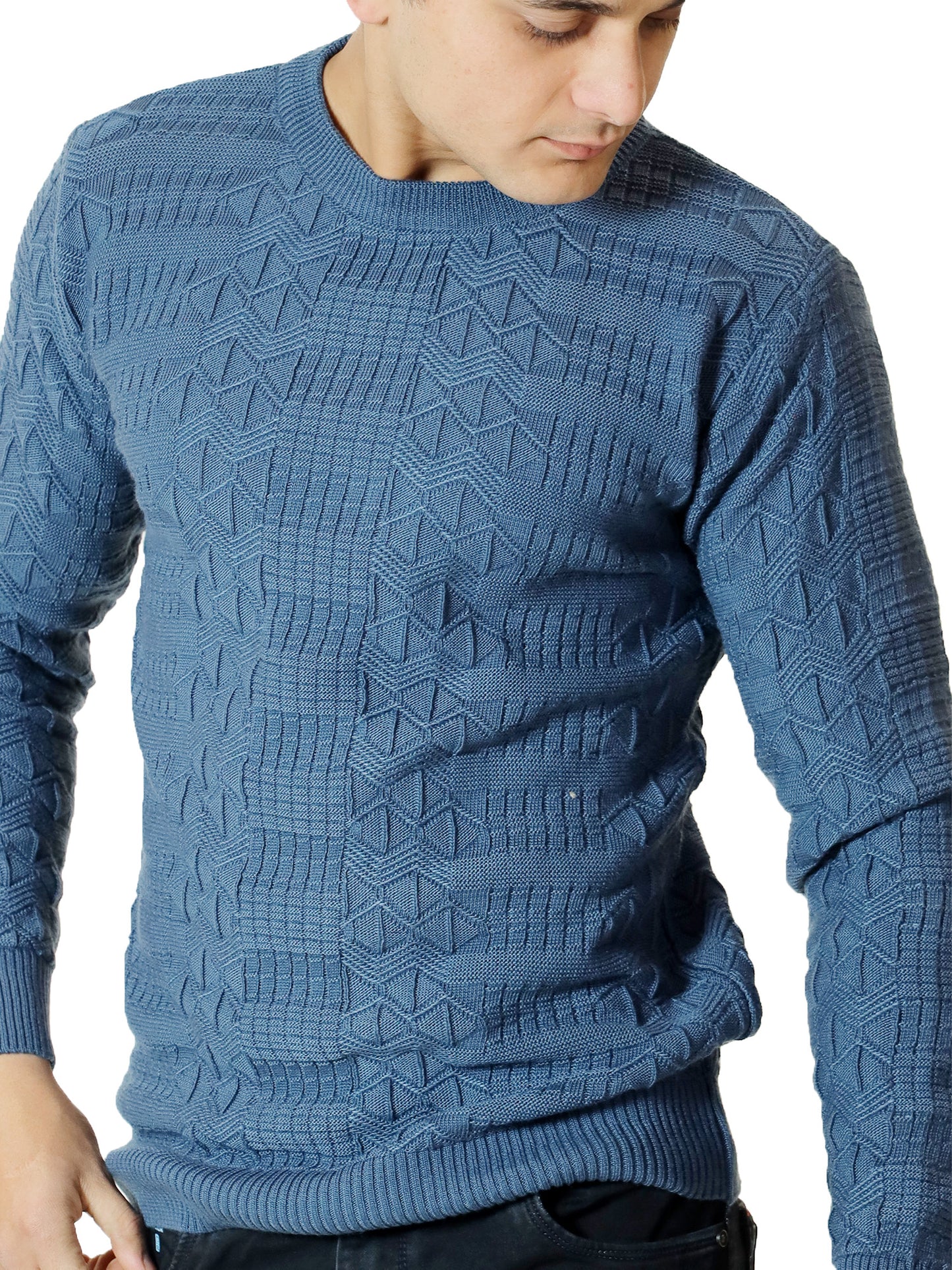 Arctic Mosaic Path Sweater